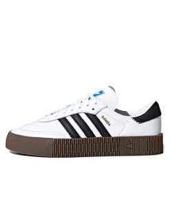 (W) 아디다스 삼바로즈 화이트 블랙 검 AQ1134