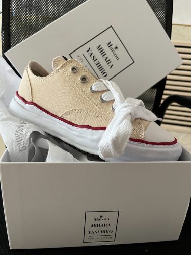【🌼GD/같은 스타일】미하라 야스히로 피터슨 OG 솔레 캔버스 로우 자연 A04FW729-NATURAL photo review