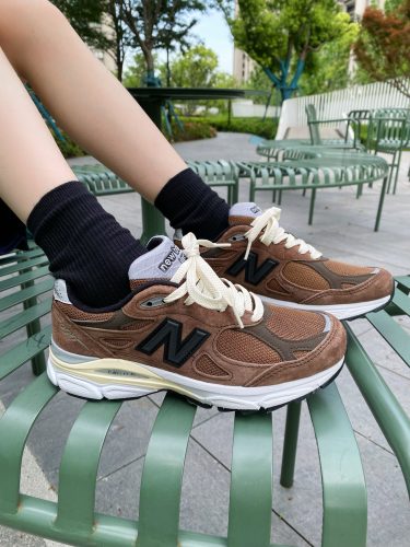 【💥한정판 연명】뉴발란스 x JJJ자운드 990v3 메이드 인 USA 몬트리올 브라운 M990JB3 photo review